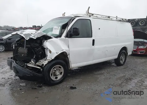 2009 Chevrolet Express 2500 Work Van из США, поврежденный, VIN 1GCGG25C791120538